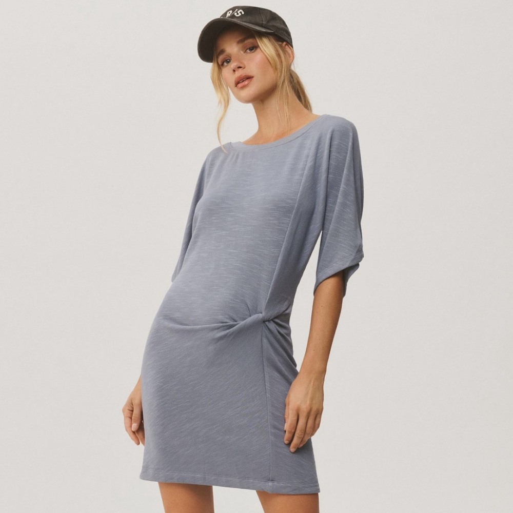 NWT Daily Practice by Anthropologie Side-Twist Tee Dress Size MP